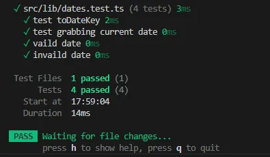 Documented tech spec